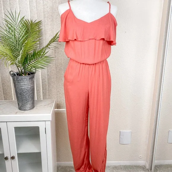 Ella Moss Stella Jumpsuit in Tulip Size Small - Picture 6 of 12